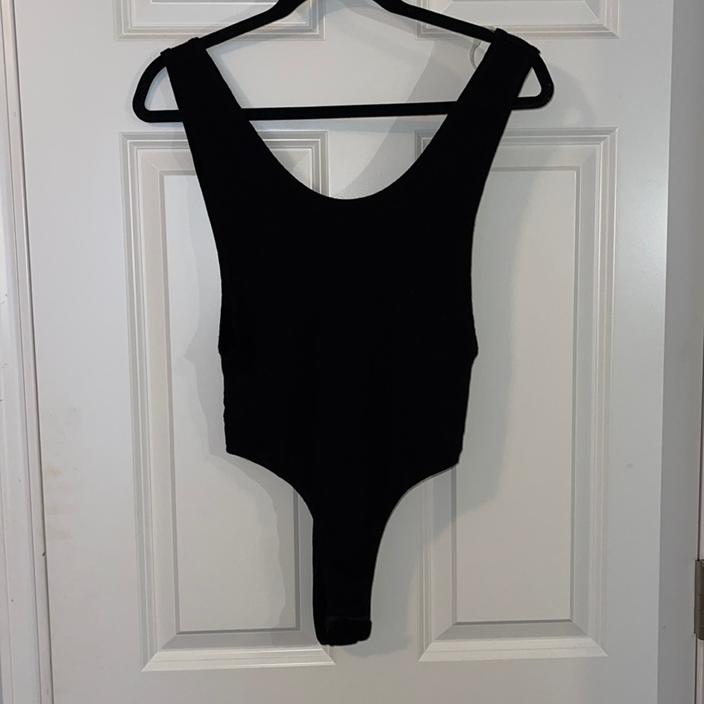 Black Tank Top Body Suit!